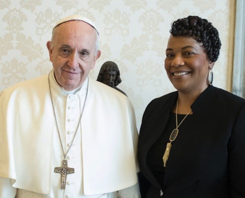 Bernice King The Pope and my father, united in the same dream