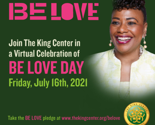 Join The King Center in a Virtual Celebration of BE LOVE DAY