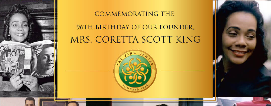 Happy Birthday Mrs. Coretta Scott King