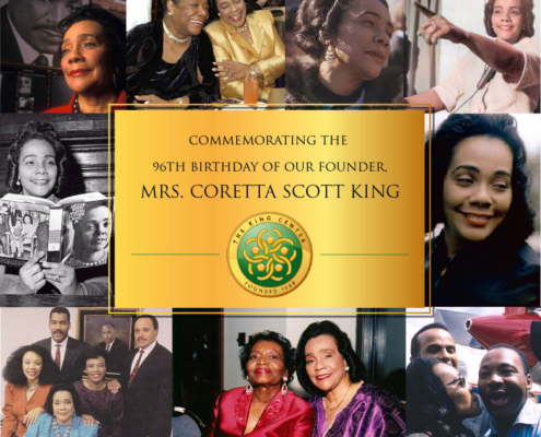 Happy Birthday Mrs. Coretta Scott King